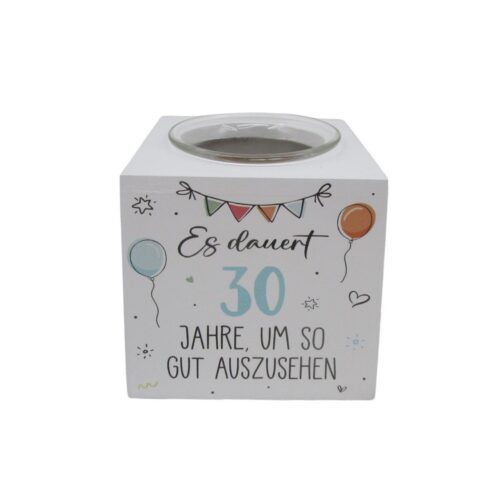 Wooden Tealight Holder - Birthday - lr.zacpzw.com