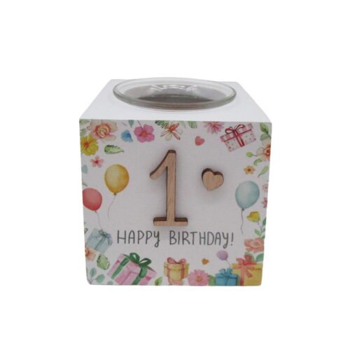 Wooden Tealight Holder - Birthday - lr.zacpzw.com