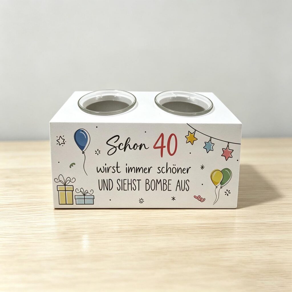 Wooden Tealight Holder - Birthday - lr.zacpzw.com