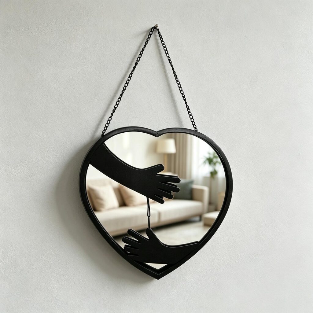Mirror Wall Hanging - Valentine's Day - lr.zacpzw.com