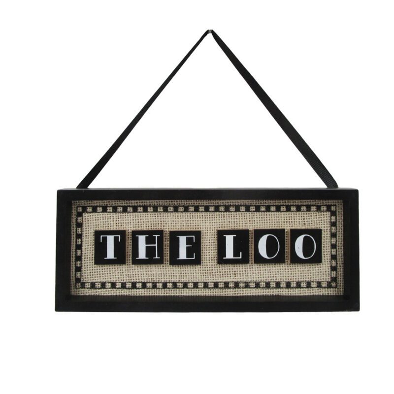 Wooden Hanging Sign - Bathroom - lr.zacpzw.com