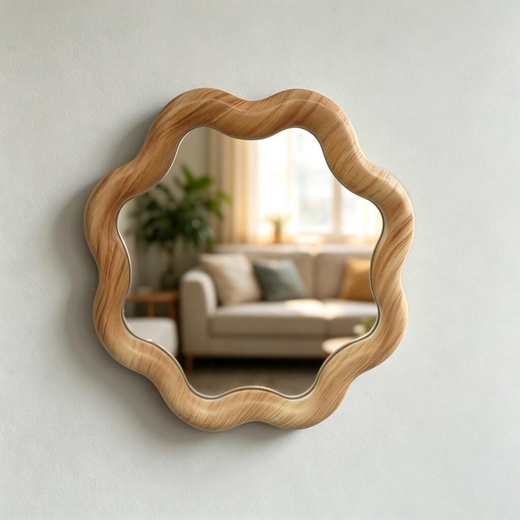 Wooden Wall Mirror - Wall Signs - lr.zacpzw.com