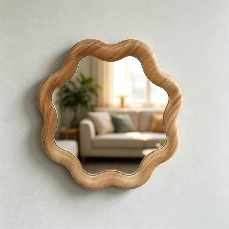 Wooden Wall Mirror - Wall Signs - lr.zacpzw.com