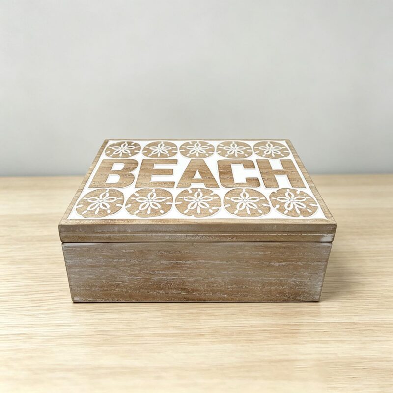 Wooden Storage Box - Coastal (Summer) - lr.zacpzw.com