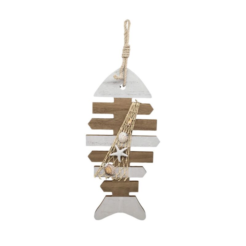 Wooden Fish Hanging Decor - Coastal (Summer) - life-deco...