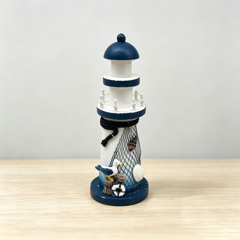 Wooden Lighthouse Decor - Coastal (Summer) - lr.zacpzw.com