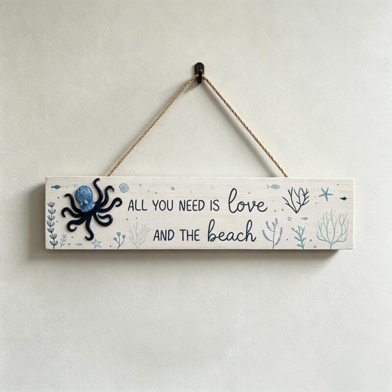 Wooden Wall Sign - Coastal (Summer) - lr.zacpzw.com