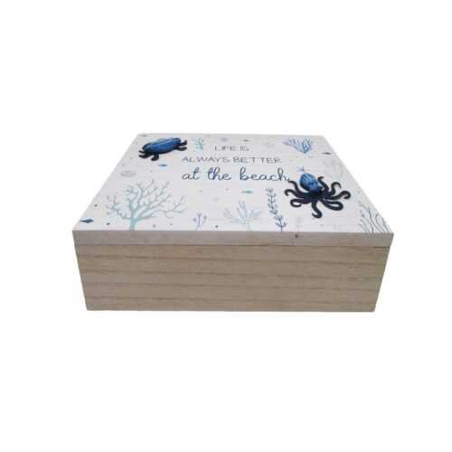 Wooden Storage Box - Coastal (Summer) - lr.zacpzw.com