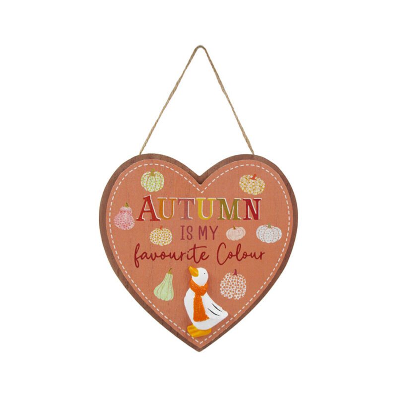 Wooden Hanging Sign - Autumn - lr.zacpzw.com