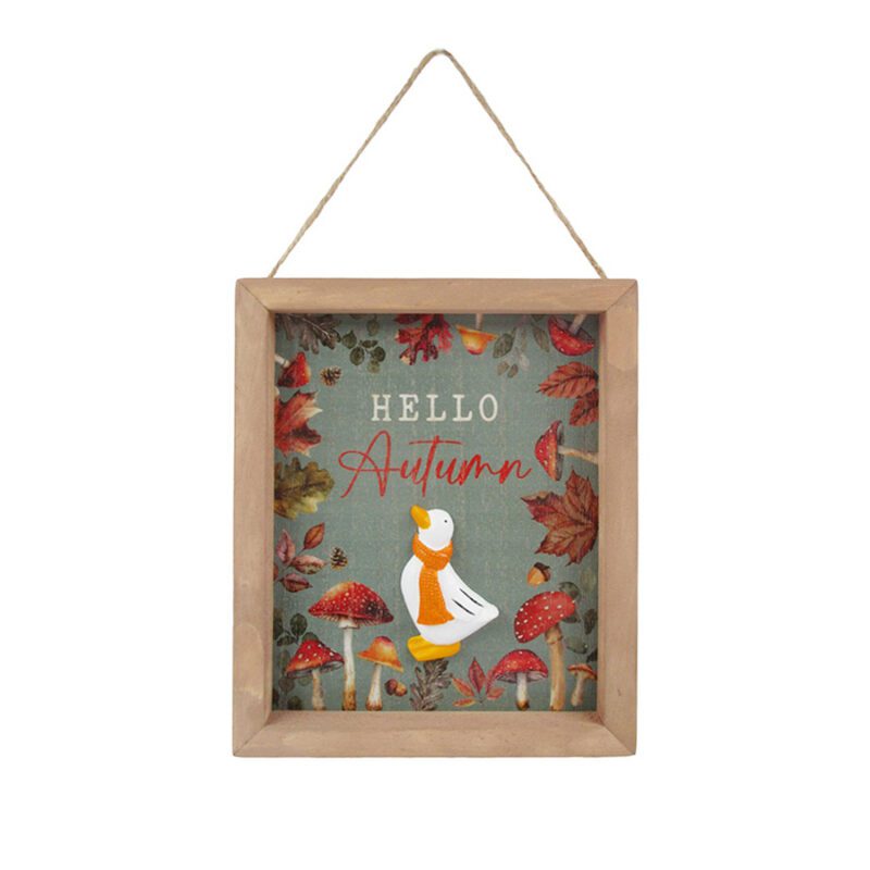 Wooden Hanging Plaque - Autumn - lr.zacpzw.com