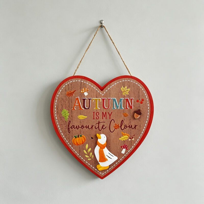 Wooden Hanging Plaque - Autumn - lr.zacpzw.com