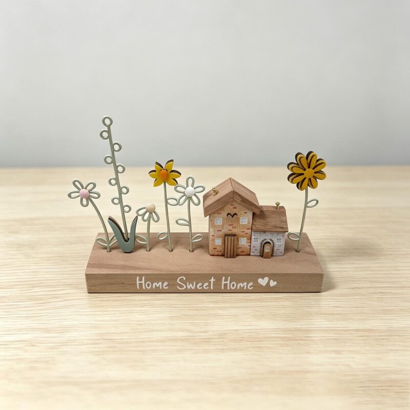 Wooden Tabletop Ornament - Spring - lr.zacpzw.com