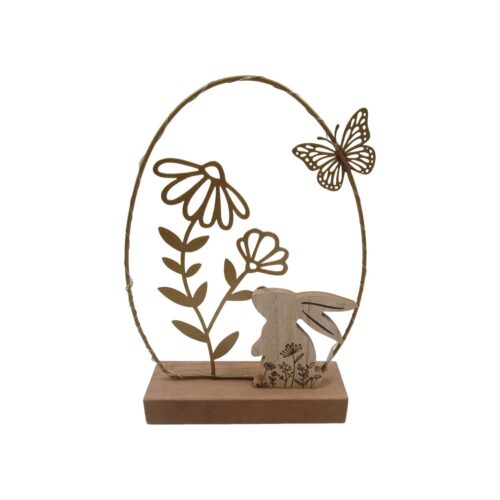 Wooden Bunny Table Ornament - Easter - lr.zacpzw.com