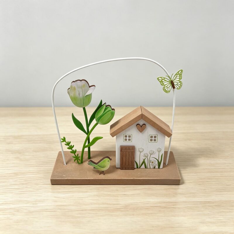 Wooden Tabletop Ornament - Spring - lr.zacpzw.com