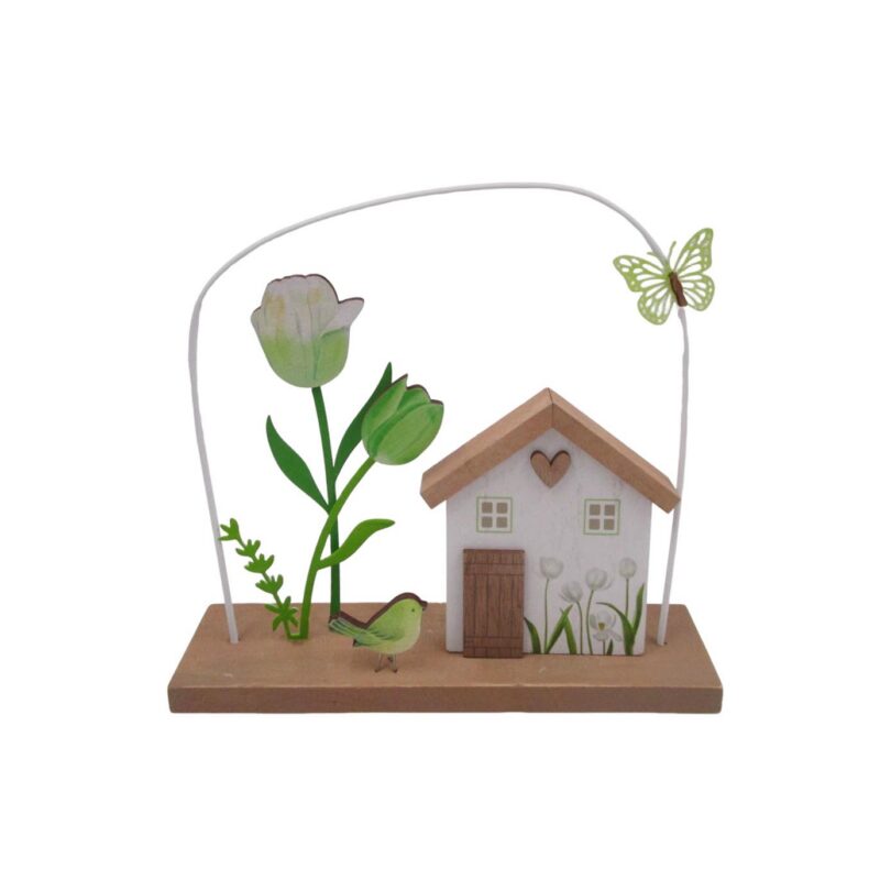 Wooden Tabletop Ornament - Spring - lr.zacpzw.com