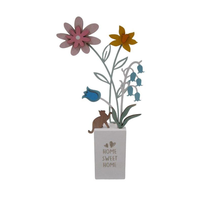 Wooden Tabletop Ornament - Spring - lr.zacpzw.com