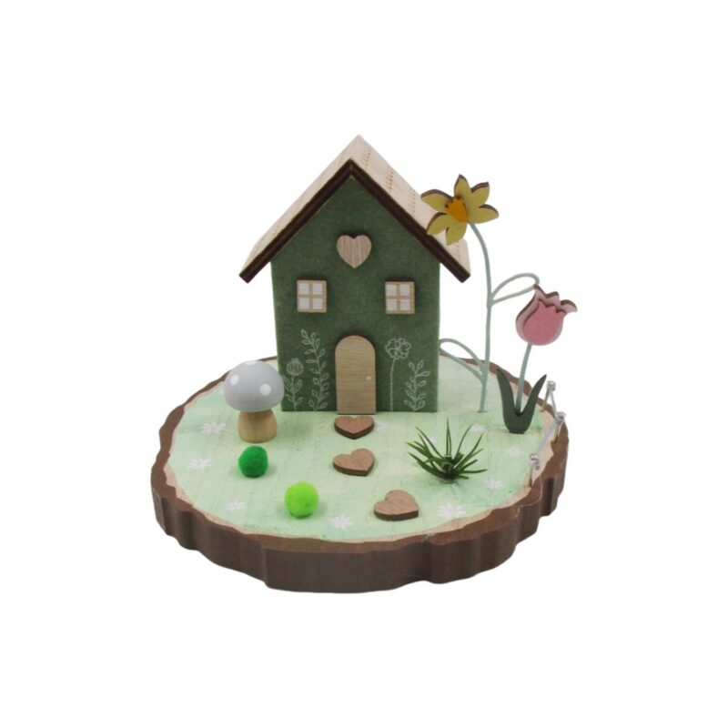 Wooden Tabletop Ornament - Spring - lr.zacpzw.com