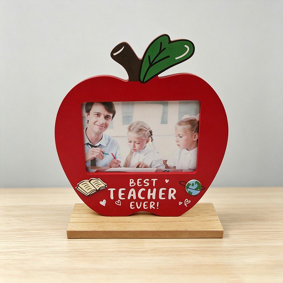 Teacher‑Theme Wooden Photo Frame - Teacher's Day - lr.zacpzw.com