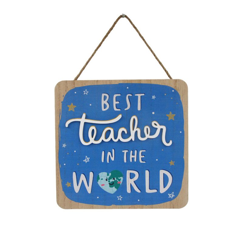 Teacher‑Theme Wooden Sign - Teacher's Day - lr.zacpzw.com