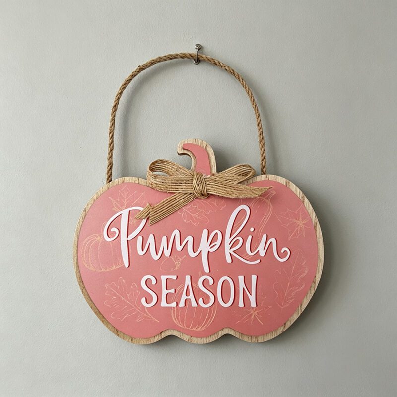 Wooden Hanging Plaque - Autumn - lr.zacpzw.com