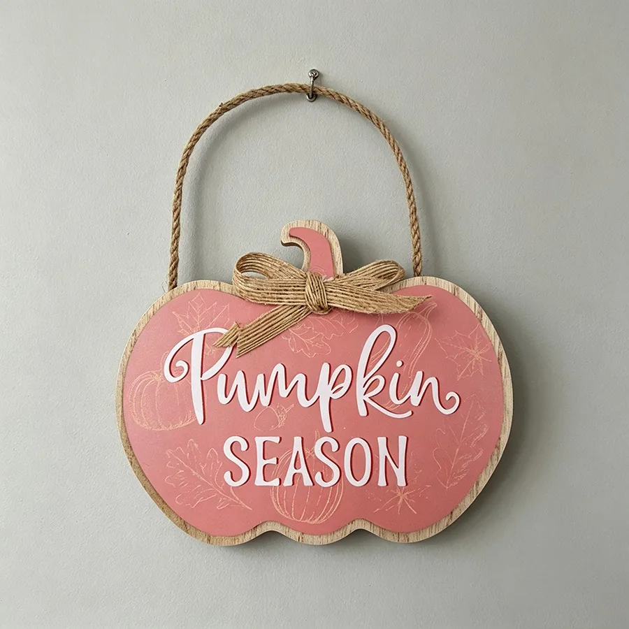 Wooden Hanging Plaque - Autumn - lr.zacpzw.com