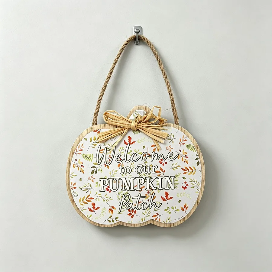 Wooden Hanging Sign - Autumn - lr.zacpzw.com
