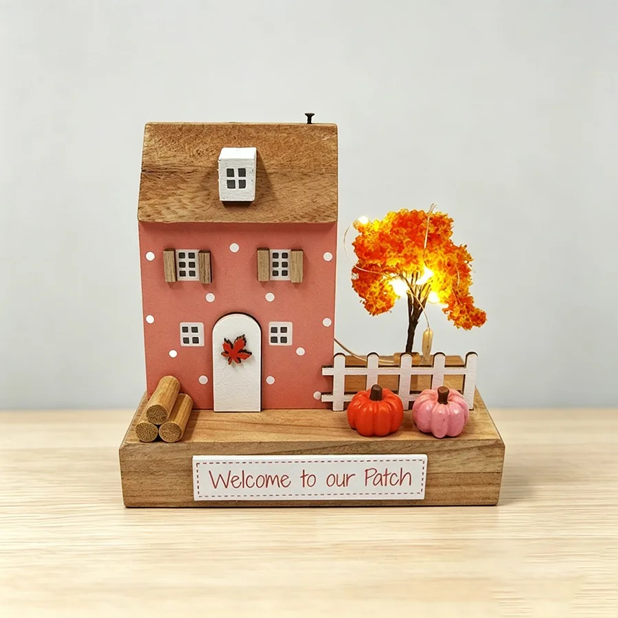 Wooden Tabletop Ornament - Autumn - lr.zacpzw.com