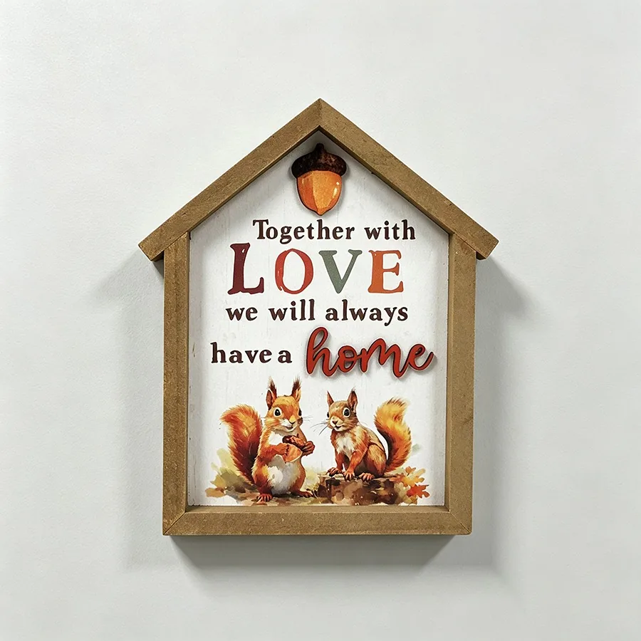 Wooden Hanging Plaque - Autumn - lr.zacpzw.com