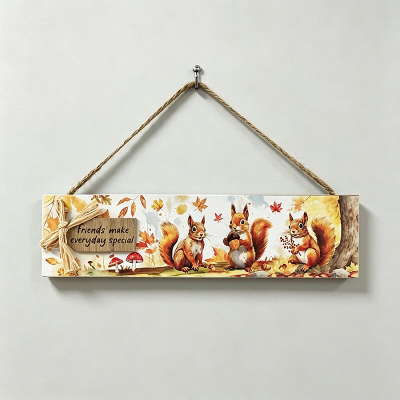 Wooden Hanging Plaque - Autumn - lr.zacpzw.com