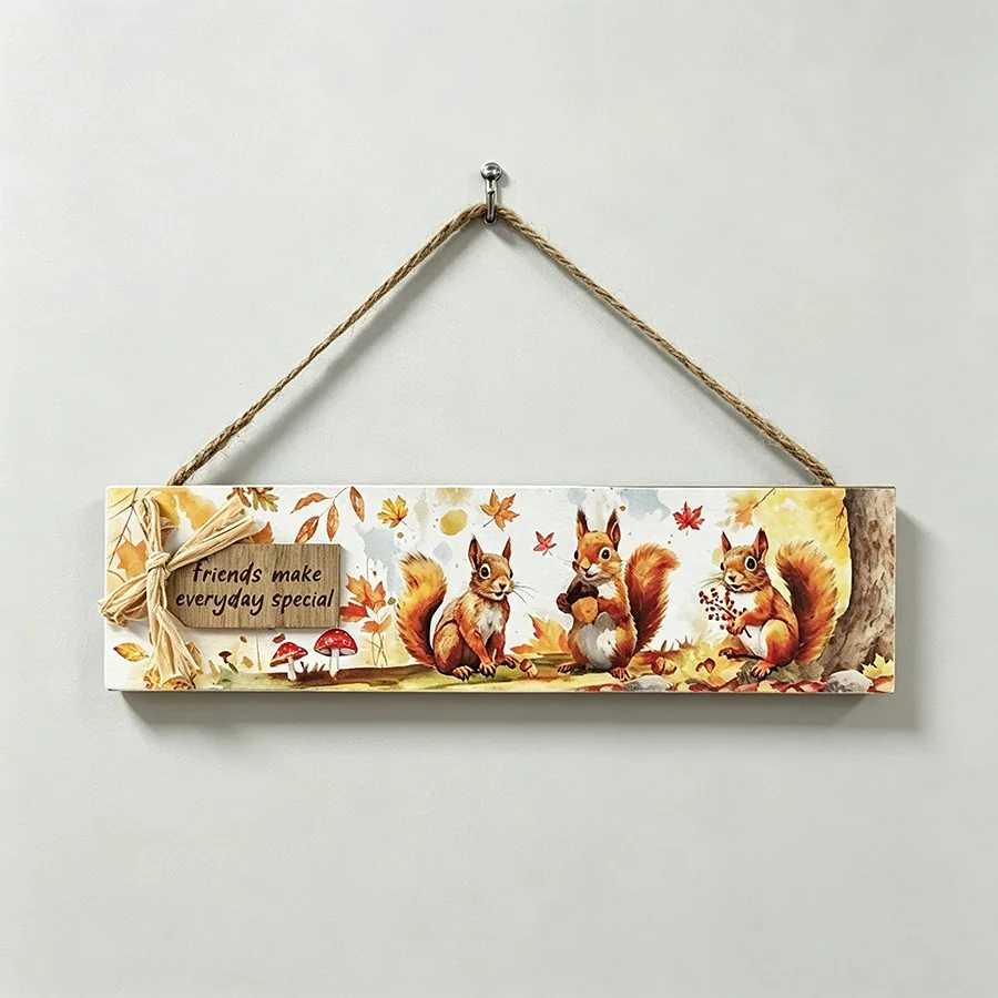 Wooden Hanging Plaque - Autumn - lr.zacpzw.com