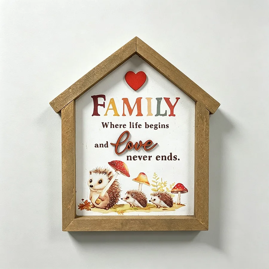 Wooden Hanging Plaque - Autumn - lr.zacpzw.com